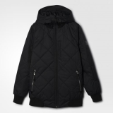 J62g4506 - Adidas Puffalicious Jacket Black - Women - Clothing